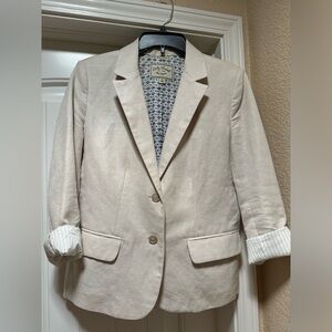 Lucky Brand Linen Blazer